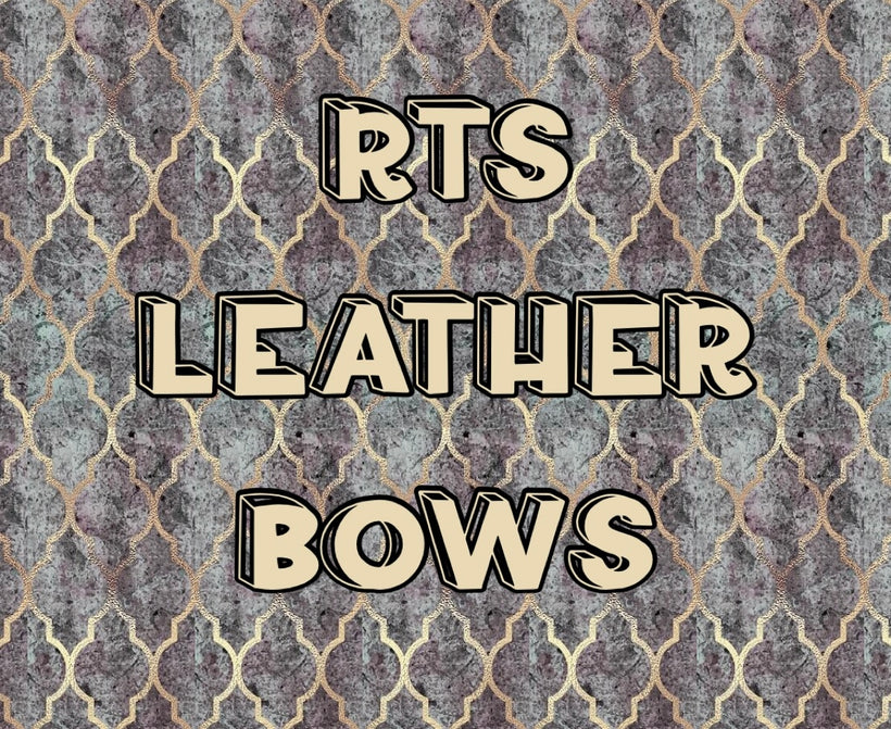 Leather Bows