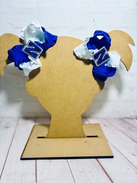 Royal Blue Ruffle