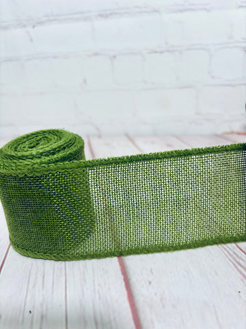 Green Burlap
