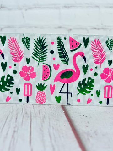 Neon Pink Flamingo
