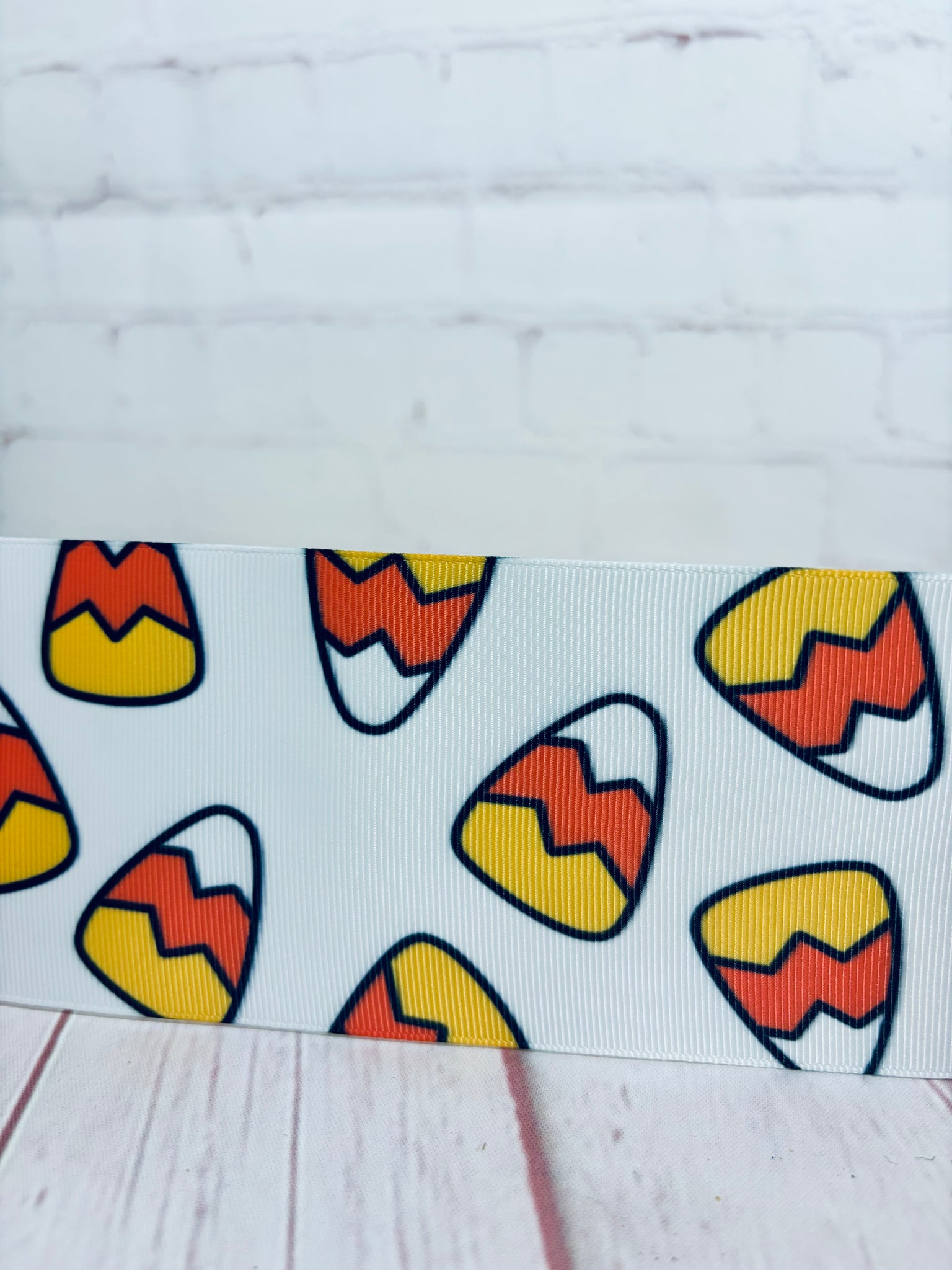 Candy Corn on White