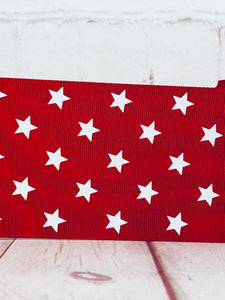 Red with Stars