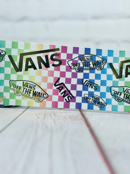 Colorful Checkered Vans