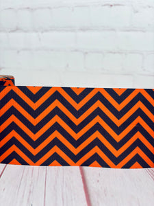 Black / Orange zigzag