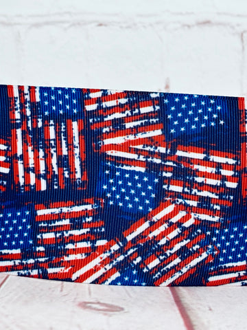 Distressed Flag Collage