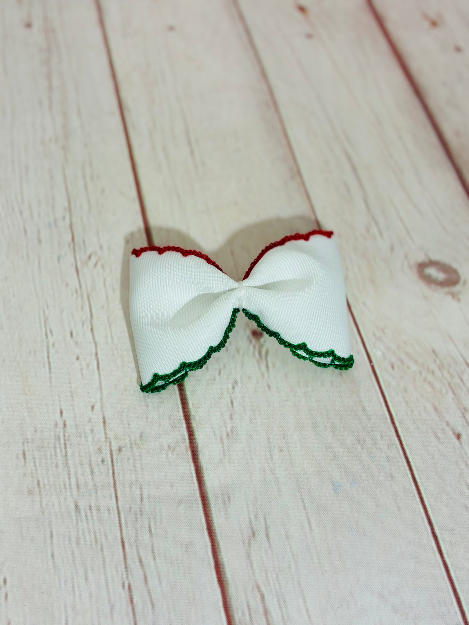 Red/green moonstitch  mini