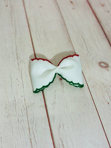 Red/green moonstitch  mini