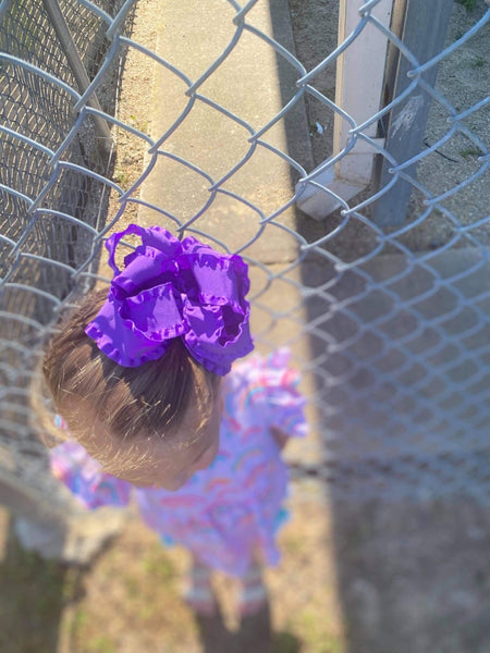 Purple Ruffle