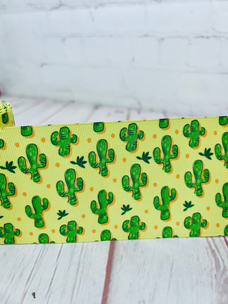 Yellow with Cactus