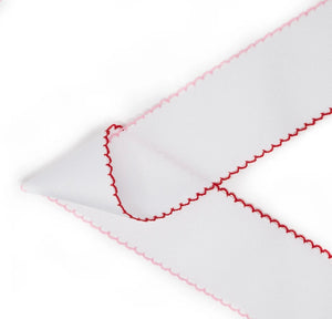 1.5inch White / Red and Pink