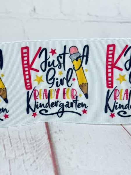Just a Girl ready for Kindergarten