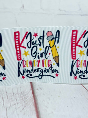 Just a Girl ready for Kindergarten
