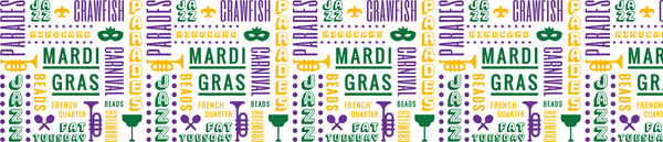Mardi Gras Collage