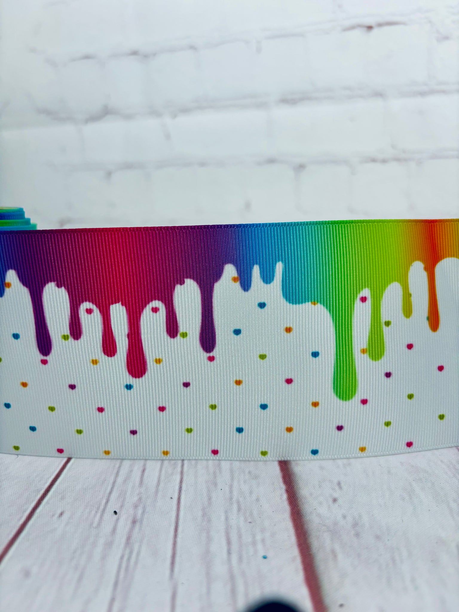 Paint Drip with dots