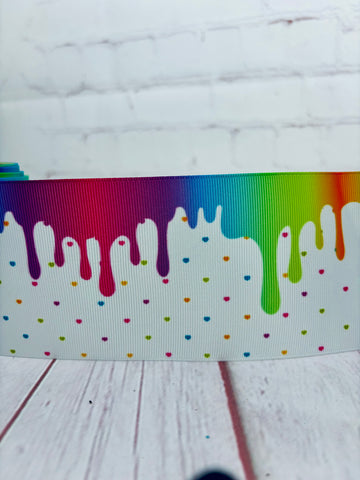 Paint Drip with dots
