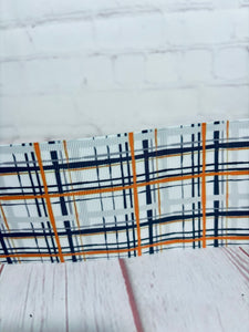 Black / Orange Plaid