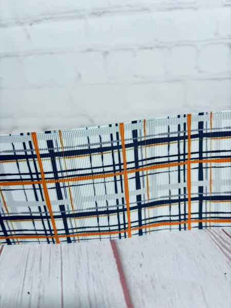 Black / Orange Plaid