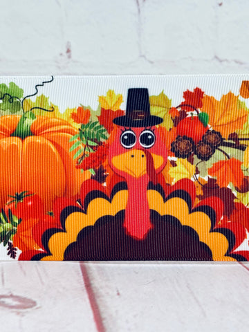Big Turkey with Pumpkin