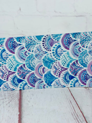 Blue / Purple Mermaid Print