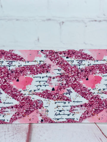 Pink Glitter Graffiti
