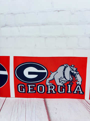 Red Georgia Bulldogs