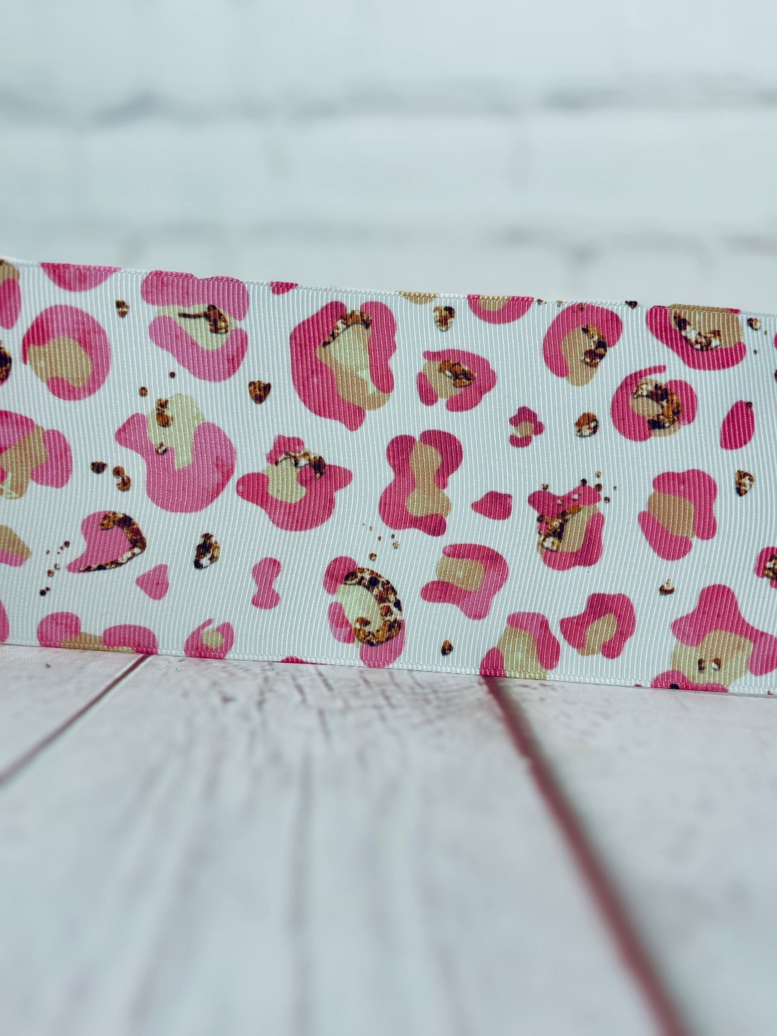 Pink / Gold Leopard