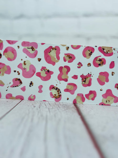 Pink / Gold Leopard