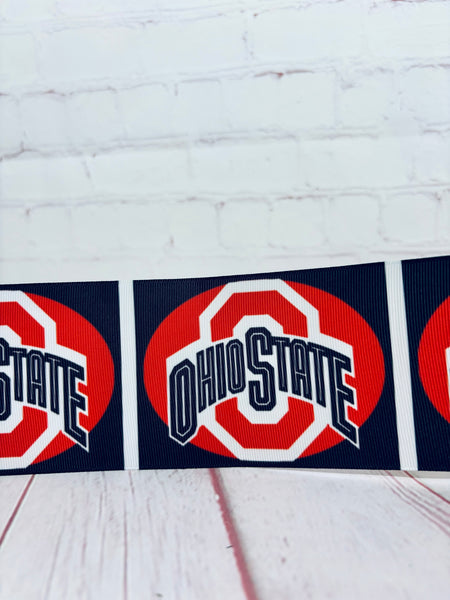 Ohio State on black