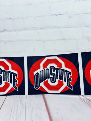Ohio State on black