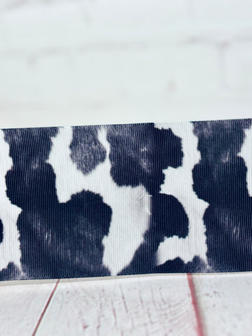 Black Cow Print