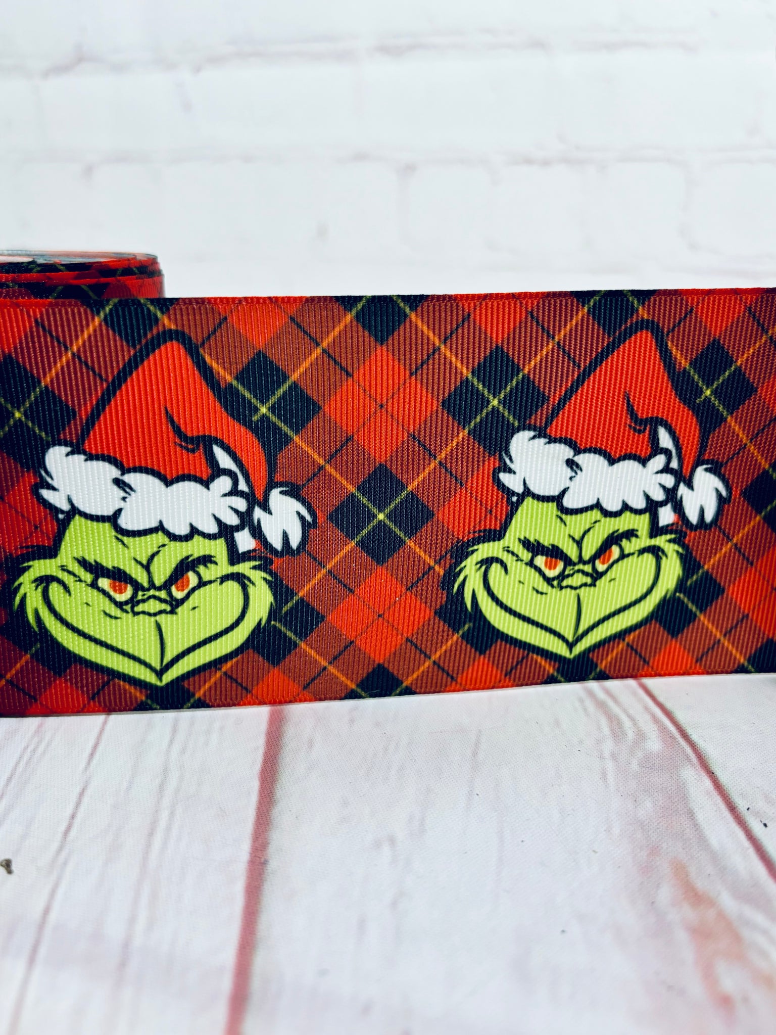 Plaid with Grinch