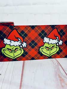 Plaid with Grinch