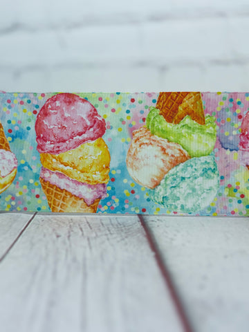 Confetti Ice Cream Cone