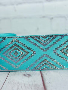Mint/ Silver Aztec