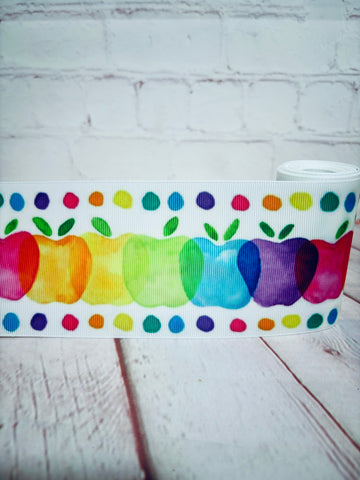 Watercolor Apples
