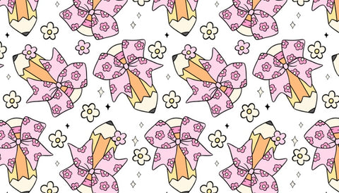 Pencils with Pink Bows