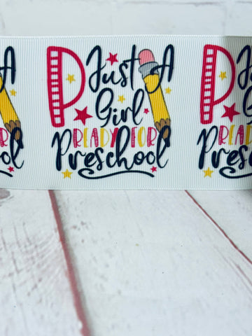 Just a Girl ready for Preschool