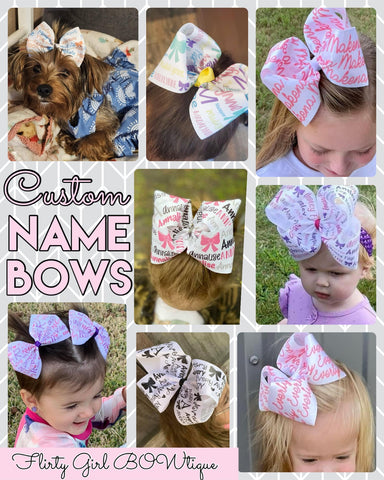 Custom Name bow