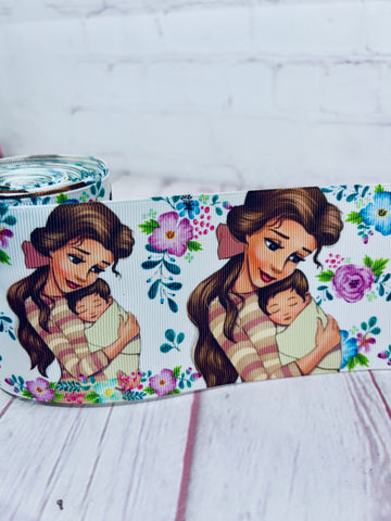 Brunette Princess Mom