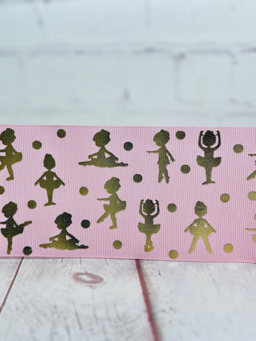 Pink/Gold Ballerina