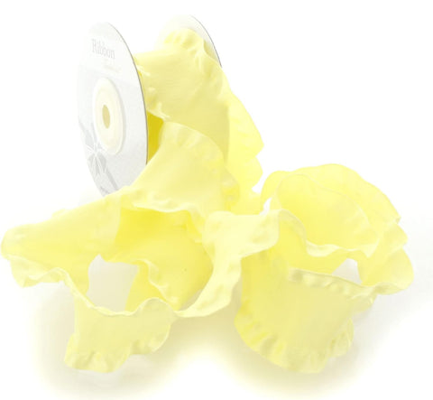 Soft Yellow Ruffle