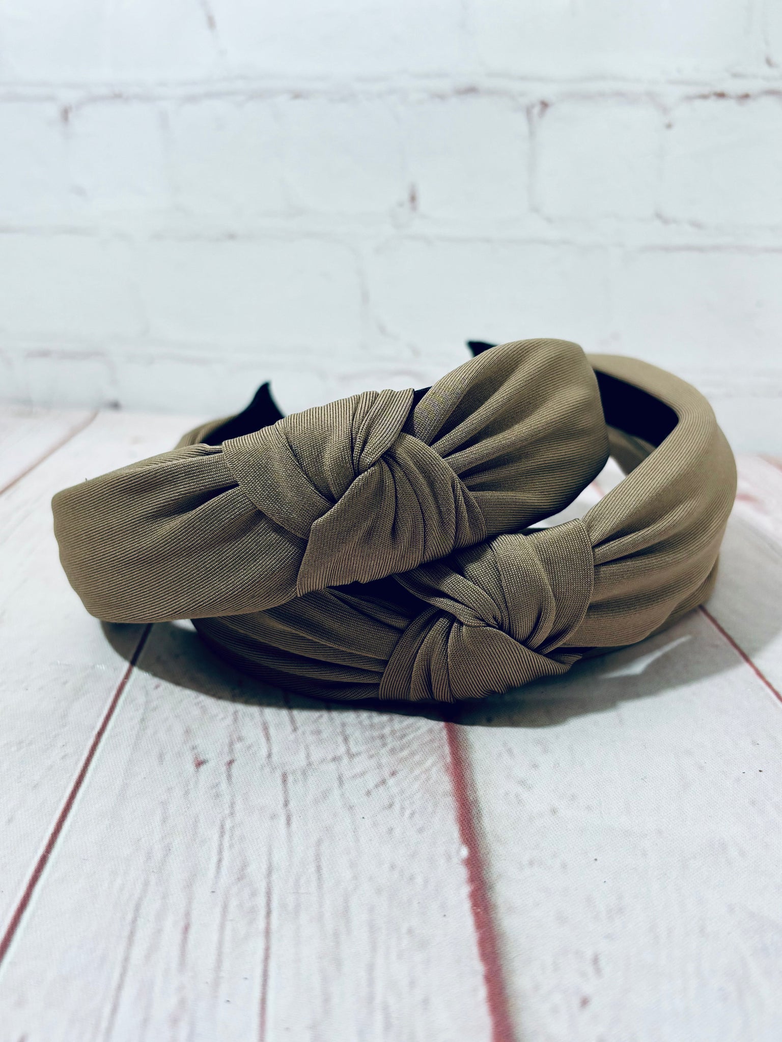 Dark Sand knotted Headband