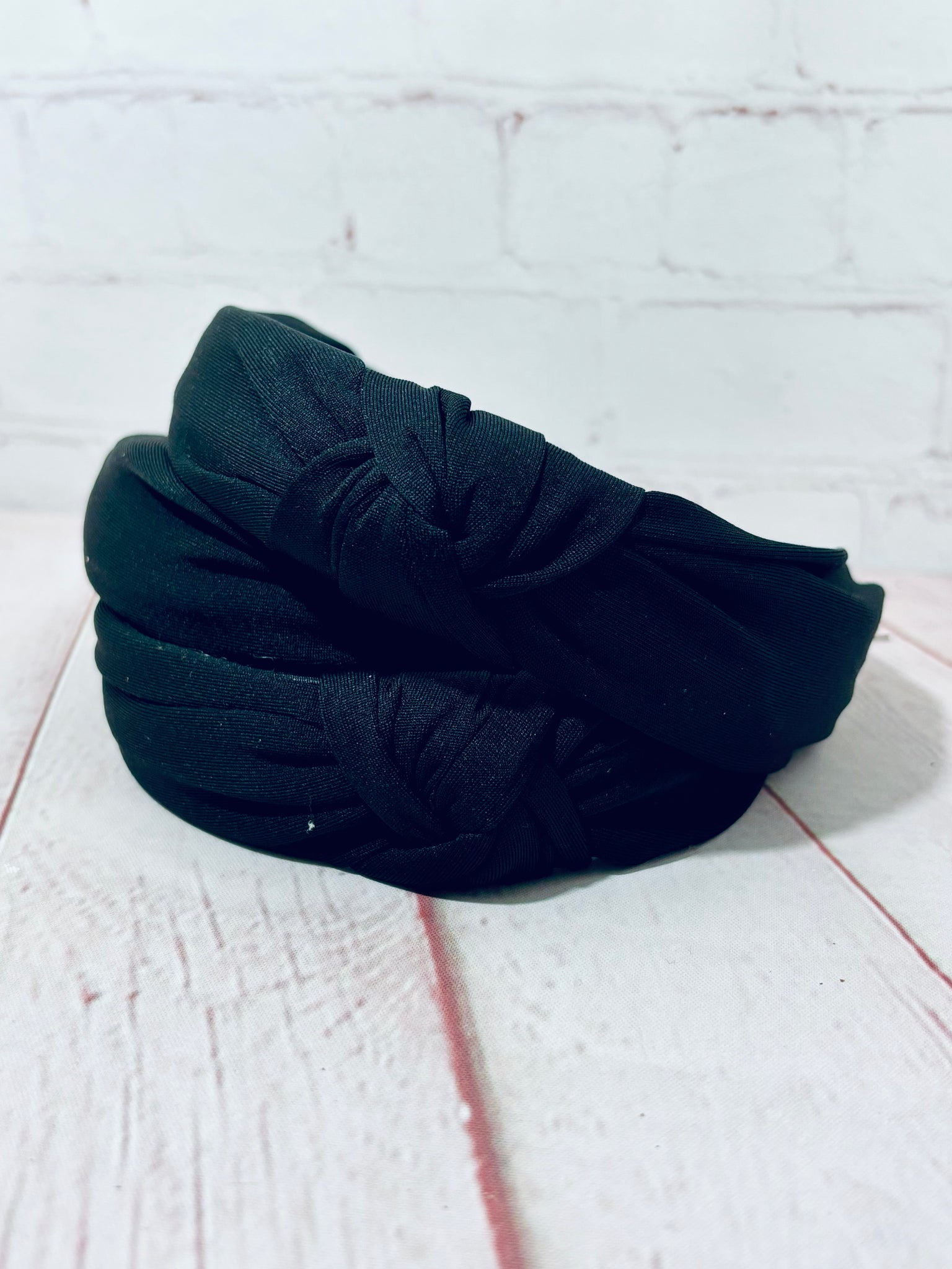 Black knotted Headband