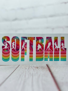 Colorful Softball