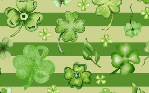 Shamrocks on Stripes