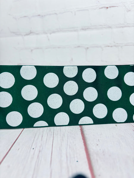 Green / White dots