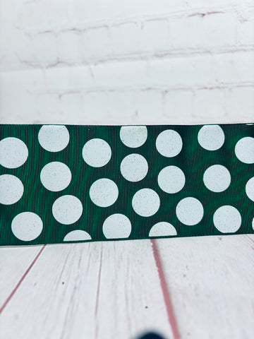 Green / White dots