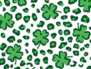 Leopard and Shamrocks