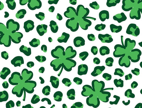 Leopard and Shamrocks