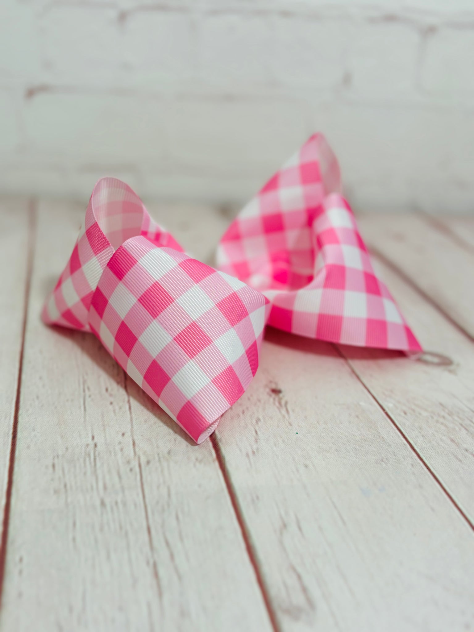 Light pink gingham